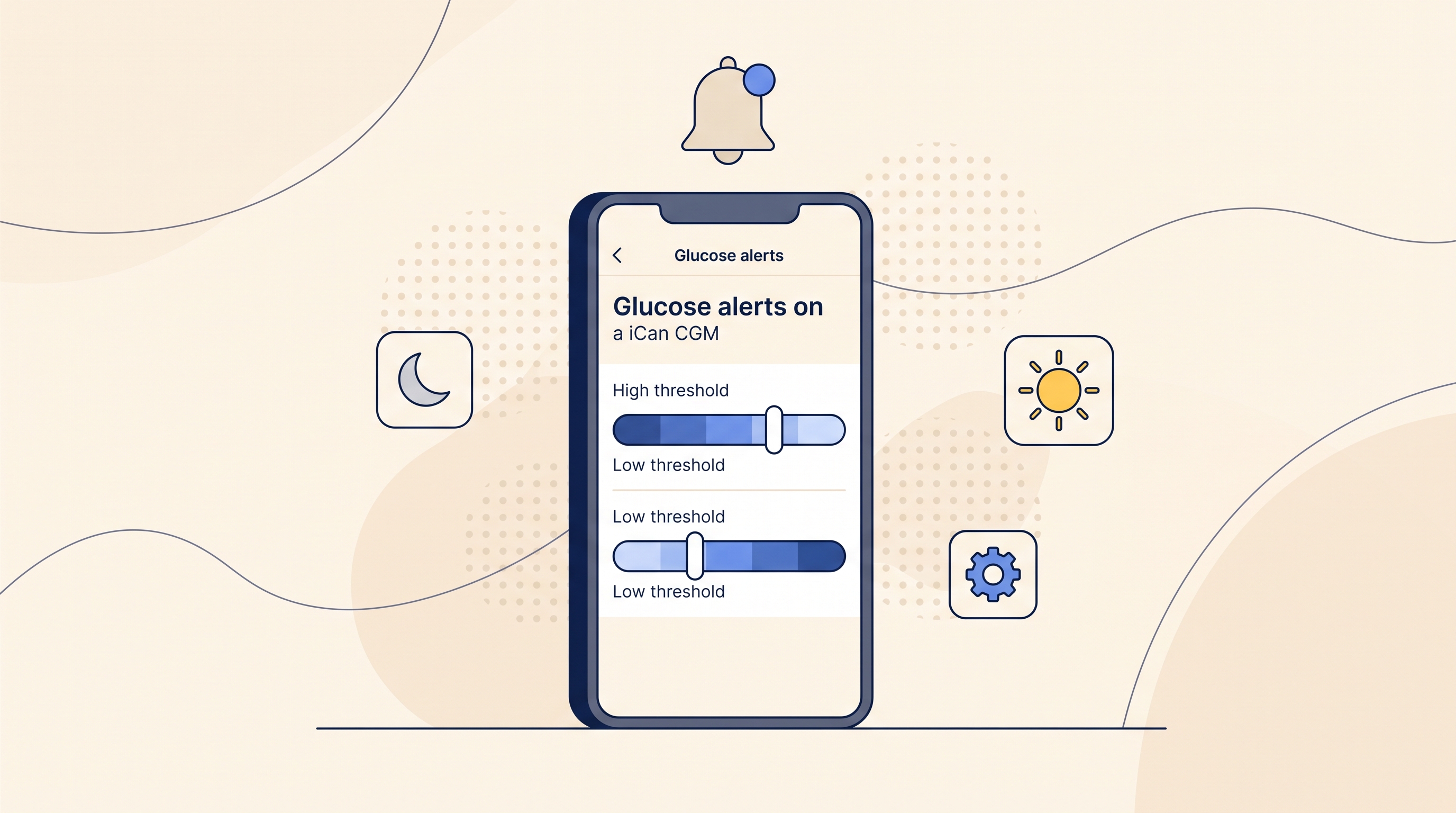 Setting Up Glucose Alerts: Customizing Highs and Lows on iCan CGM